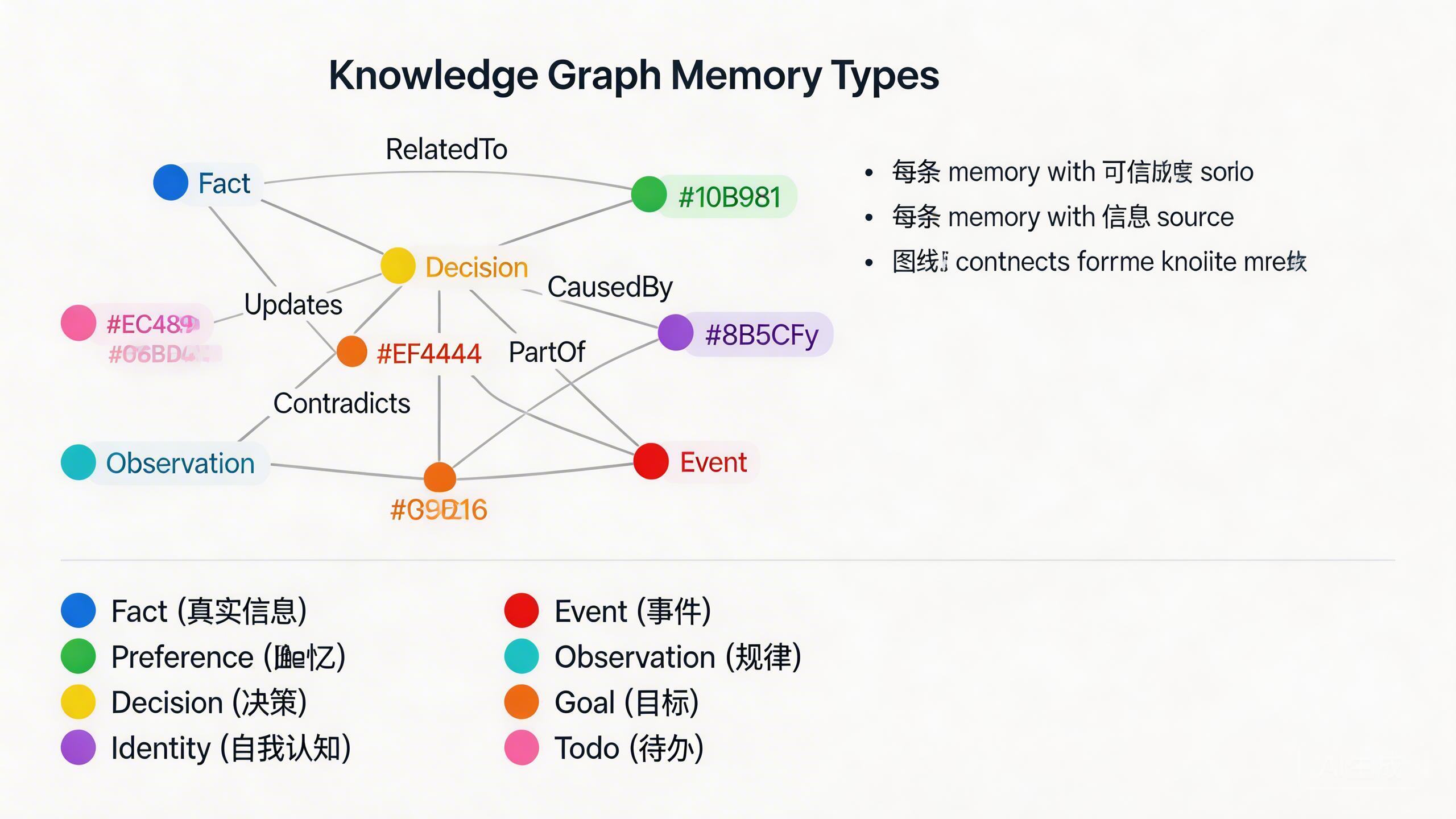 知识图谱 8 种记忆类型